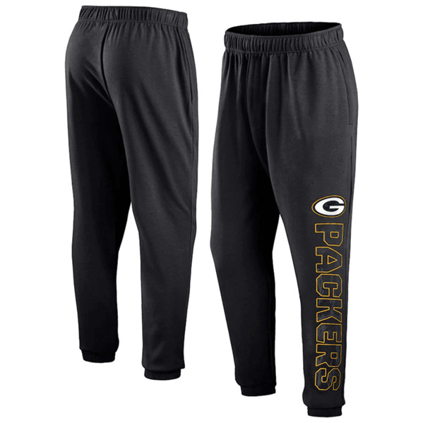 Men's Green Bay Packers Black From Tracking Sweatpants